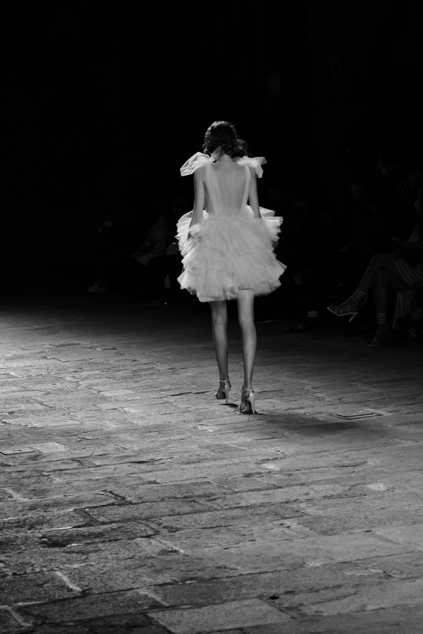 Modella in passerella